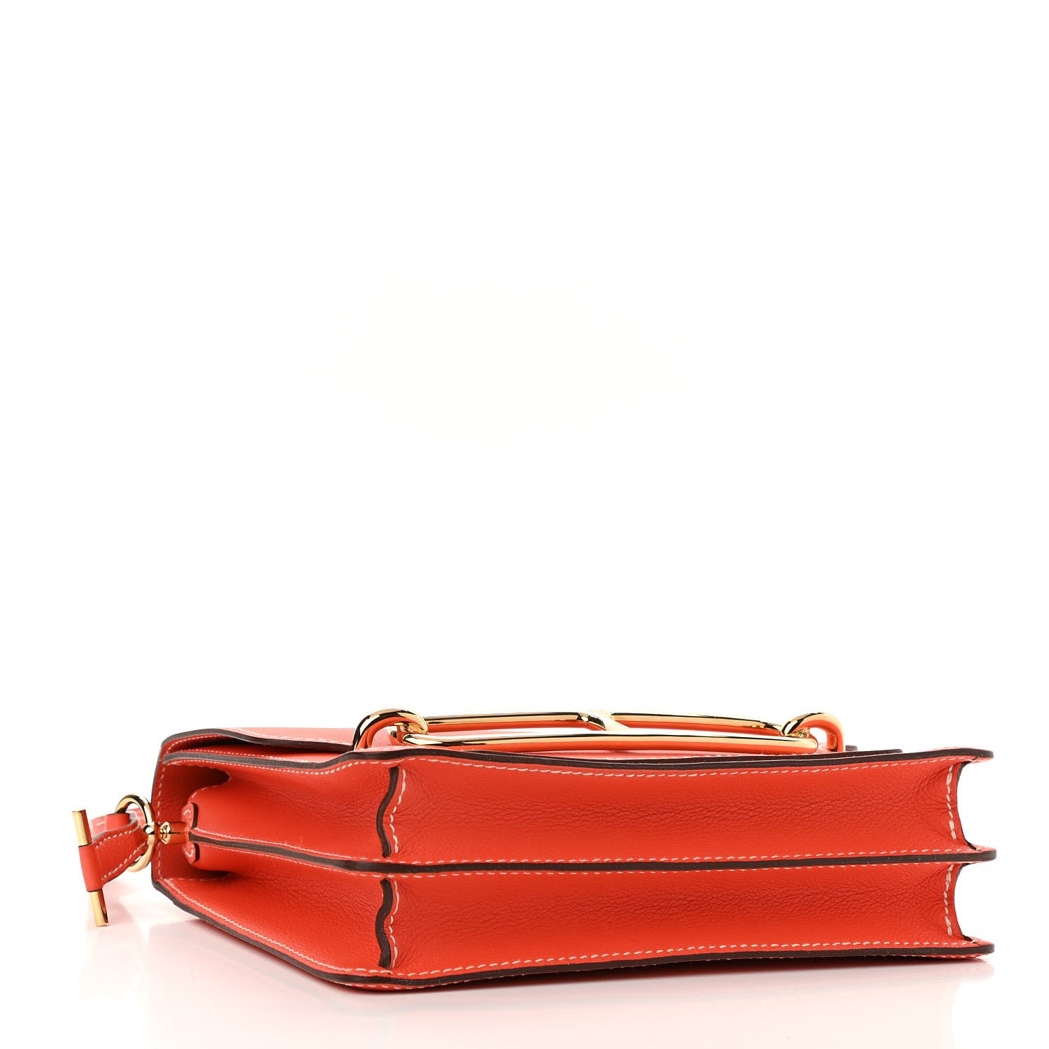Hermes Evercolor Sac Roulis 23 Orange Poppy 4 of 10