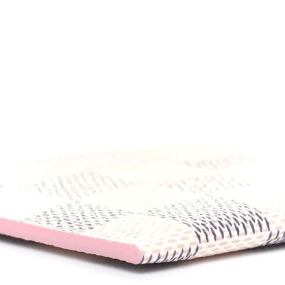 Louis Vuitton Damier Azur Daily Card Holder Rose Ballerine 7 of 9