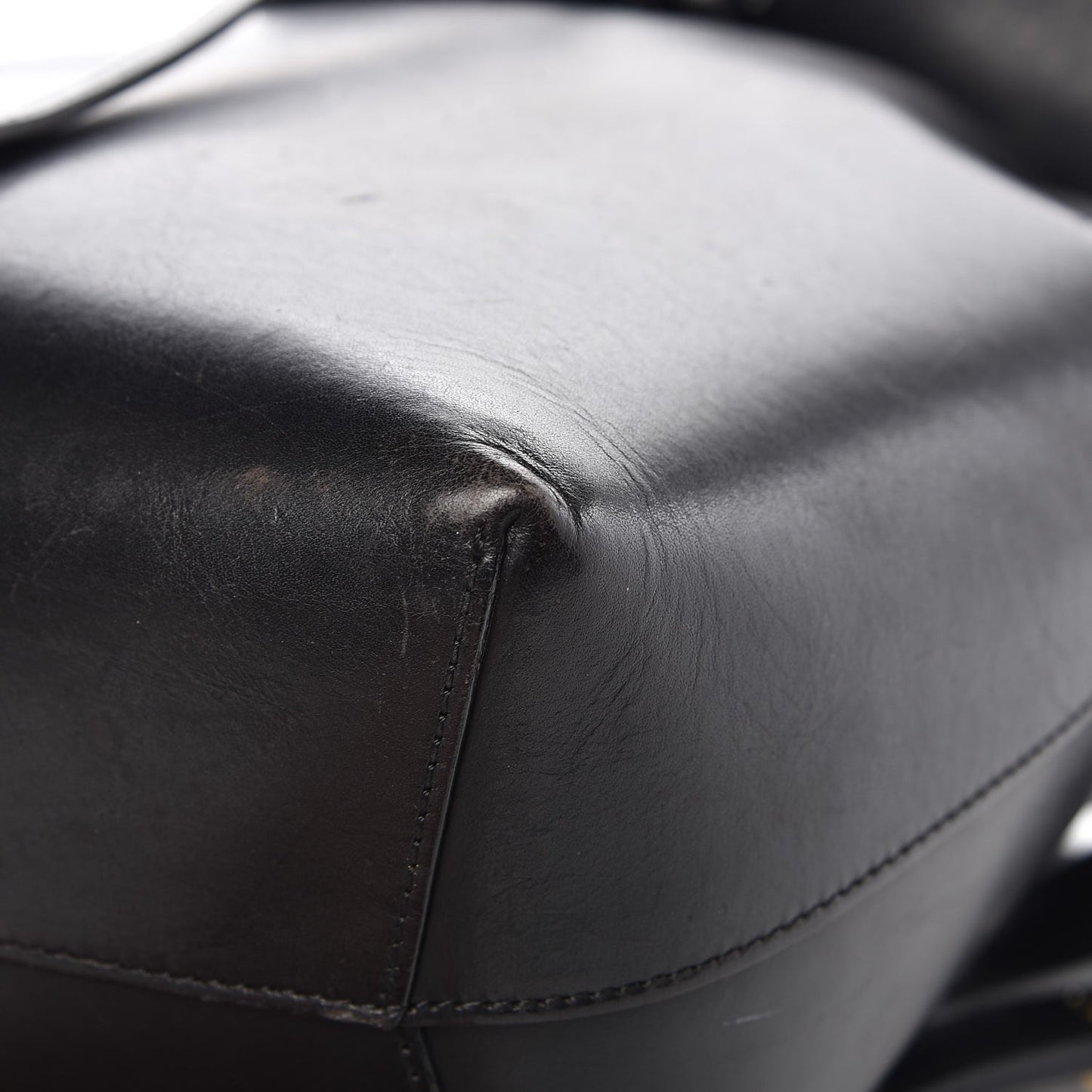 Calfskin Mini Backpack Bag Black