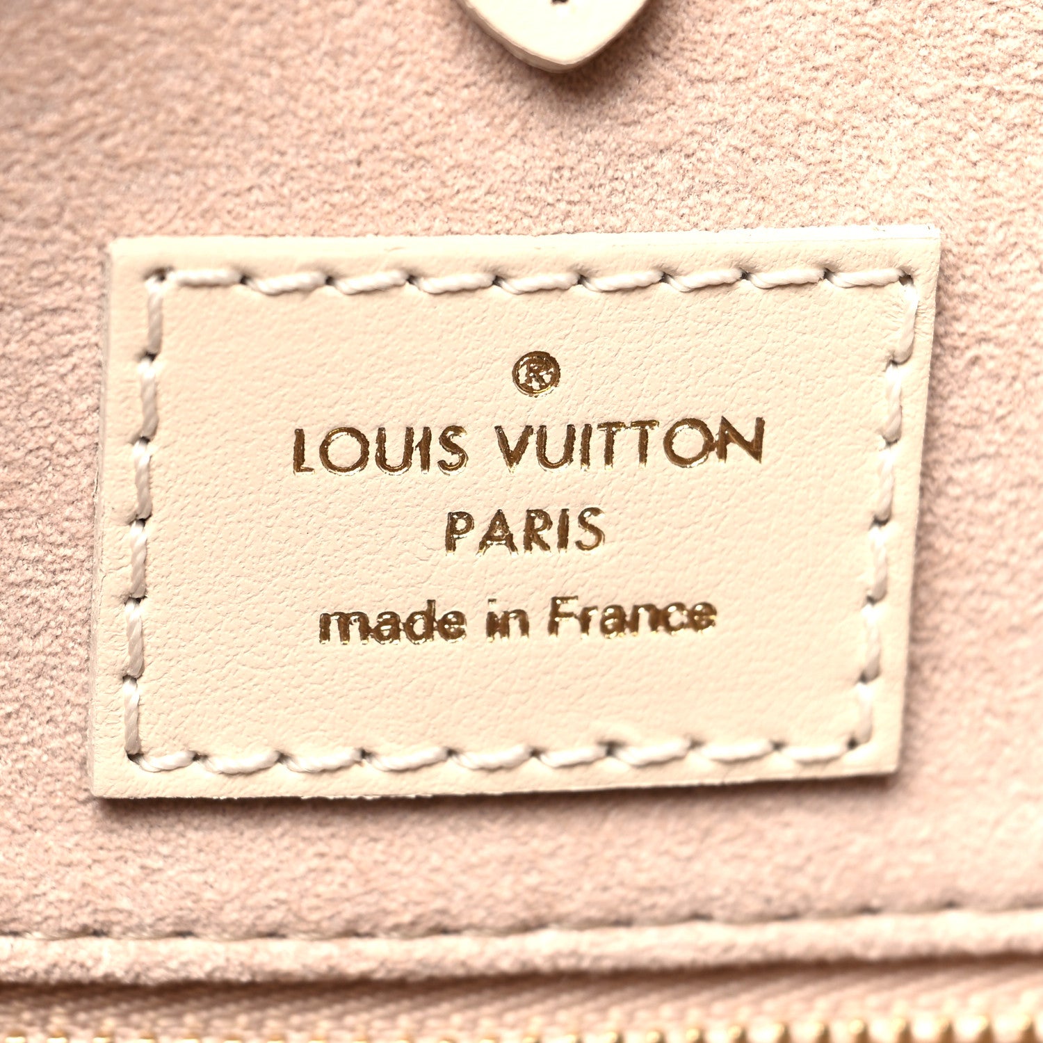 Louis Vuitton Empreinte Monogram Giant Onthego MM Creme Rose Trianon 6 of 11