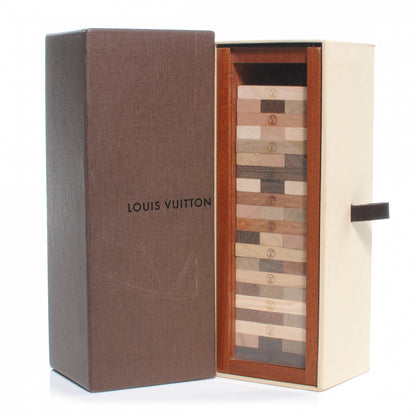 Louis Vuitton Wood Jenga Game VIP 1 of 5