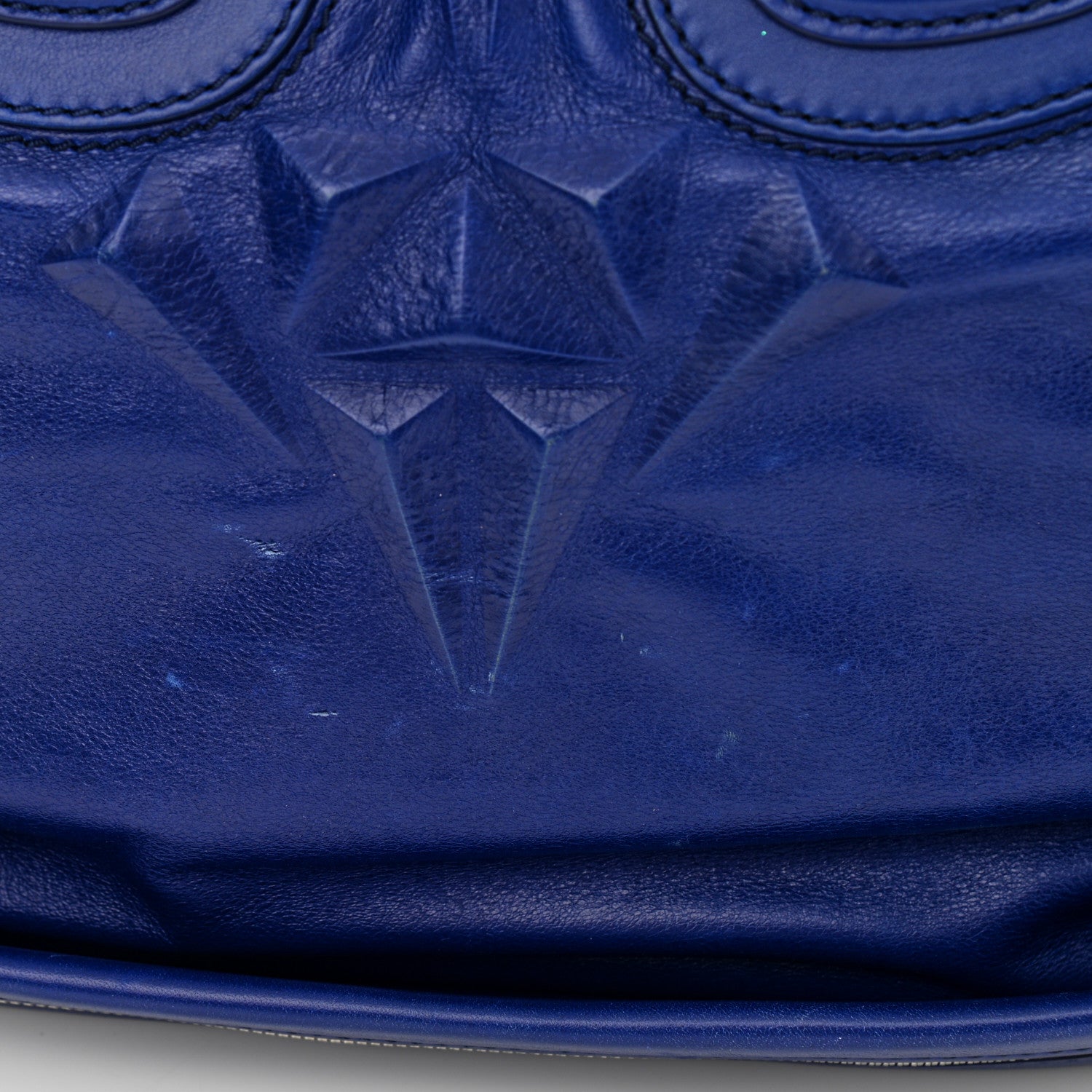 Givenchy Calfskin 3D Stud Medium Nightingale Royal Blue 12 of 12