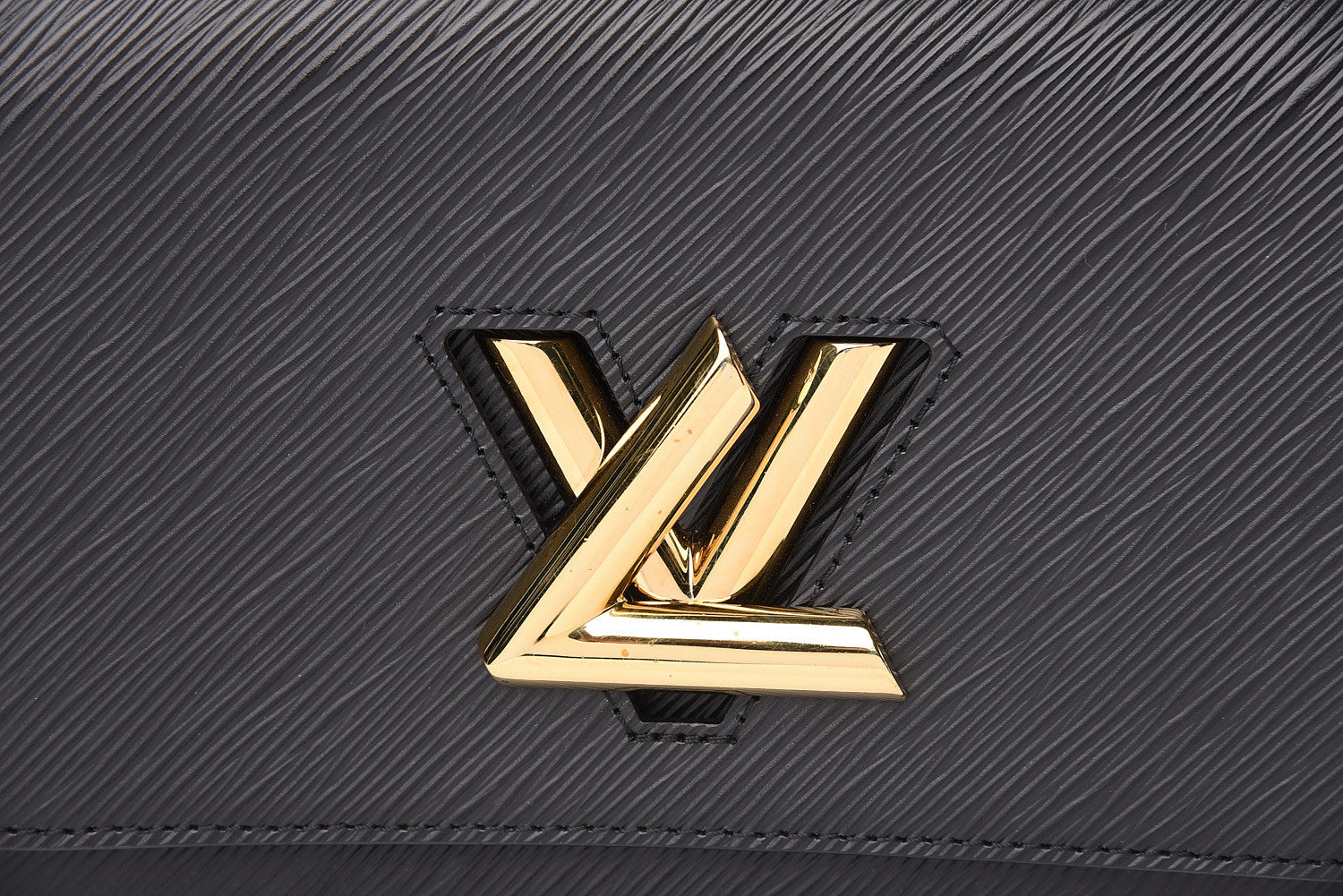 Louis Vuitton Epi Twist Shoulder Bag MM Black 6 of 8