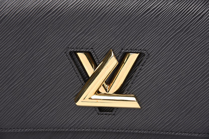 Louis Vuitton Epi Twist Shoulder Bag MM Black 6 of 8