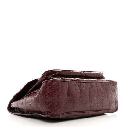 Saint Laurent Crinkled Calfskin Matelasse Monogram Medium Niki Chain Satchel Rouge Legion 4 of 10