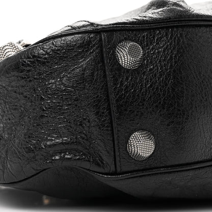 Balenciaga Agneau Arena Small Le Cagole Shoulder Bag Black 10 of 11