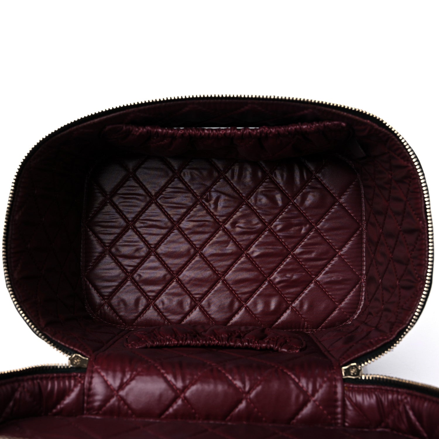Chanel Lambskin Quilted Vanity Pouch Black 5 of 9