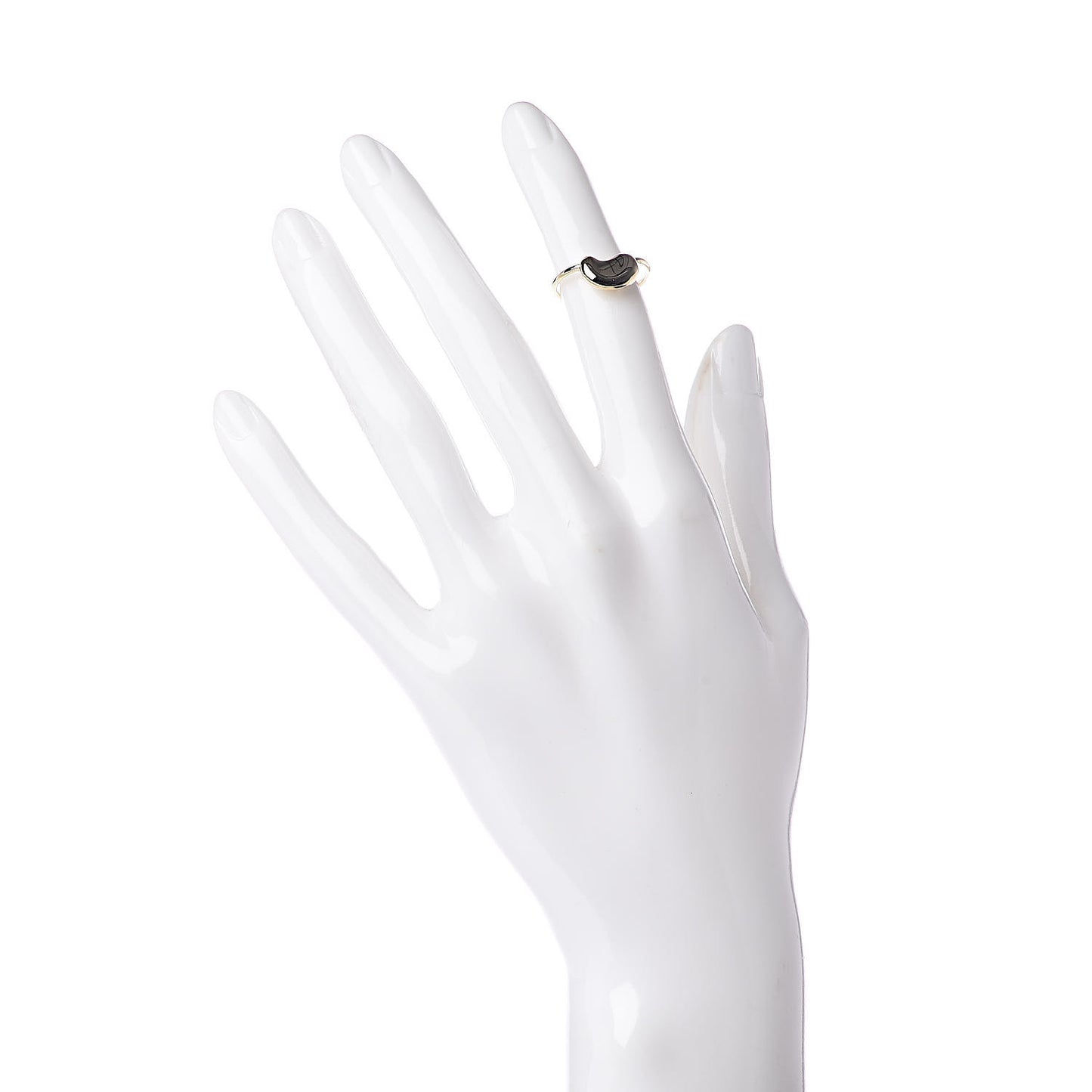 18K Yellow Gold Elsa Peretti Bean Ring 50 5.5