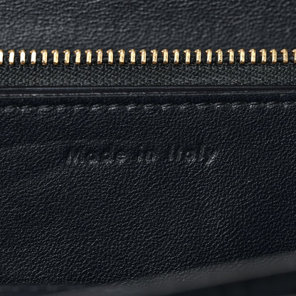 Celine Box Calfskin Medium Classic Box Flap Bag Navy 7 of 11