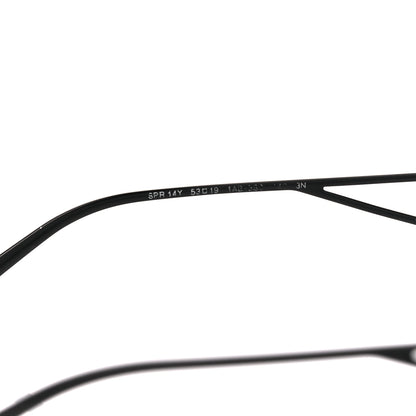 Prada Acetate Sunglasses SPR 14Y Black Slate Gray 6 of 8