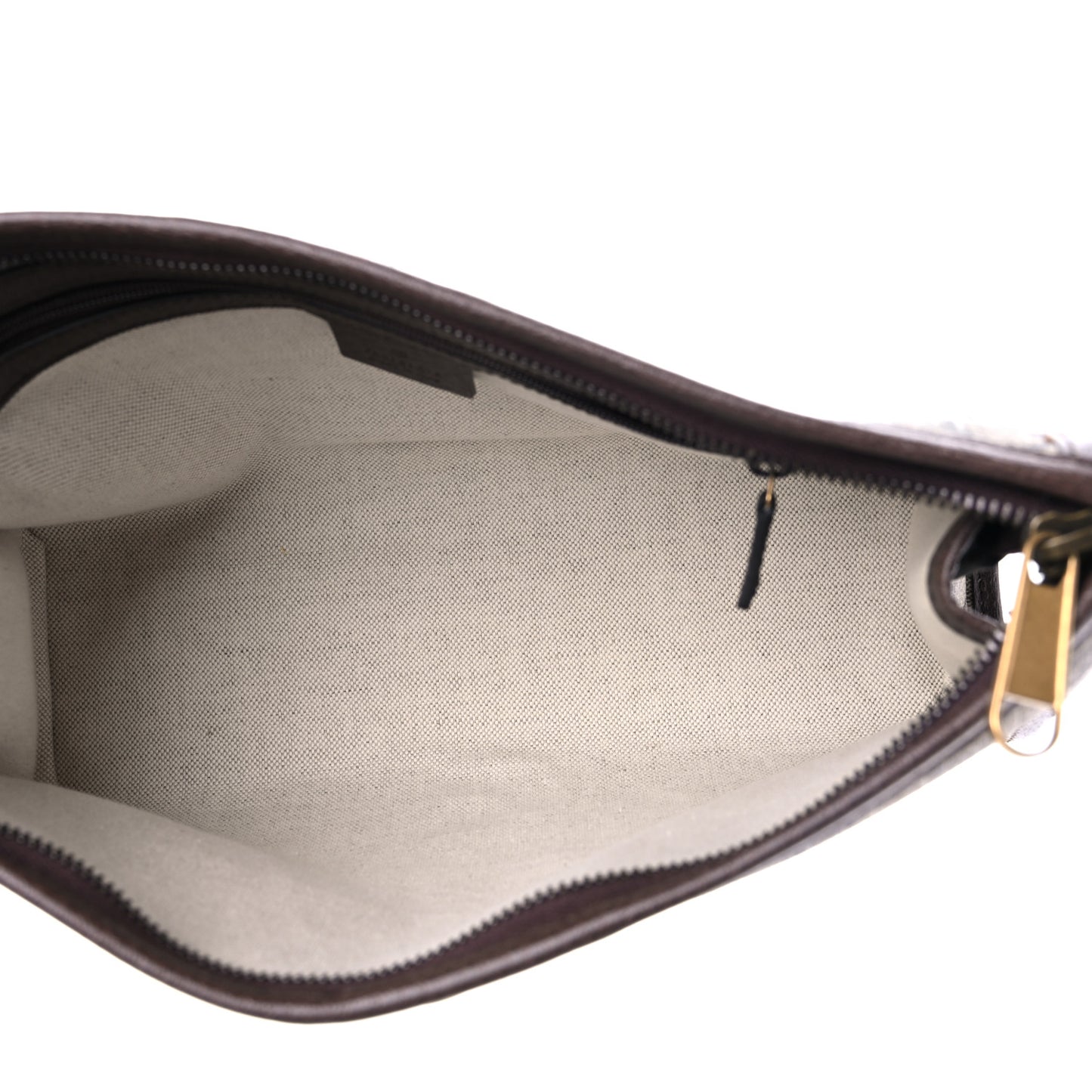 GG Supreme Monogram Web Ophidia GG Toiletry Case Beige New Acero
