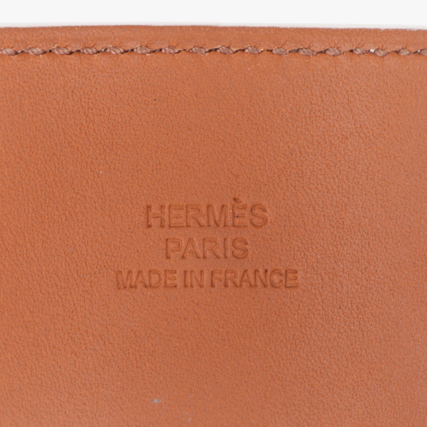Hermes Epsom Collier de Chien CDC Bracelet S White 5 of 7