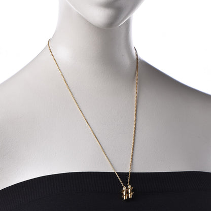 Louis Vuitton LV And Me Hashtag Necklace Gold 2 of 8