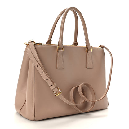 Prada Saffiano Medium Galleria Double Zip Tote Cammeo 3 of 11