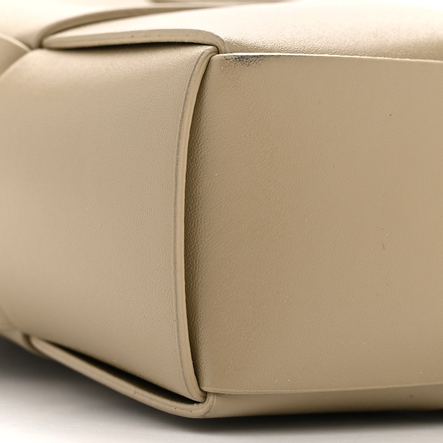 Bottega Veneta Lambskin Maxi Intrecciato Cassette Camera Bag Travertine 8 of 11