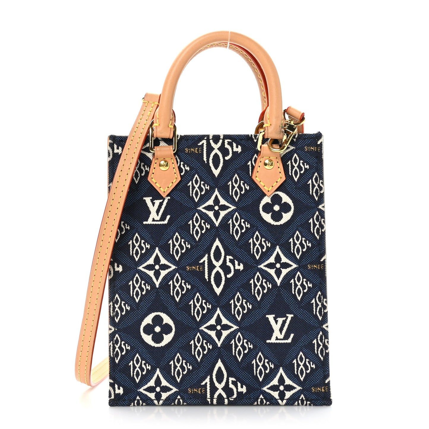 Jacquard Since 1854 Petit Sac Plat Blue