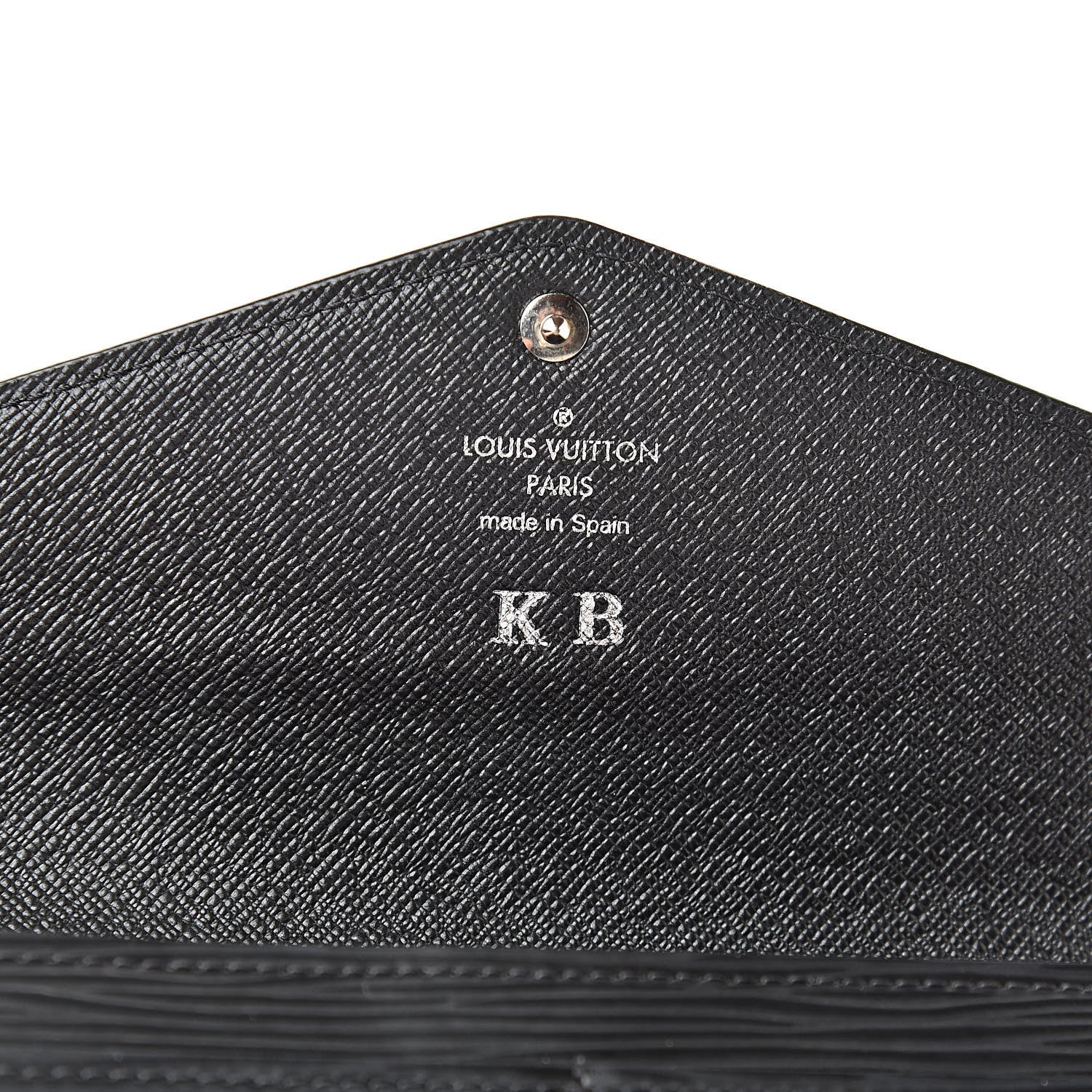 Louis Vuitton Epi Sarah Wallet NM Black 6 of 9