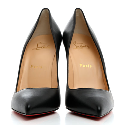 Christian Louboutin Shiny Nappa Pigalle Follies 100 Pumps 38.5 Black 2 of 8