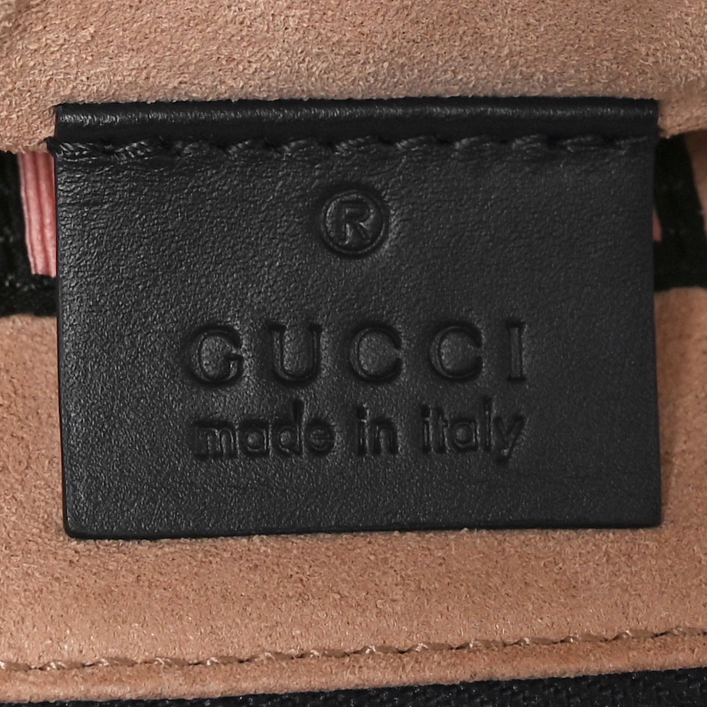 Calfskin GucciGhost Print Pouch Blue Agata Hibiscus Red