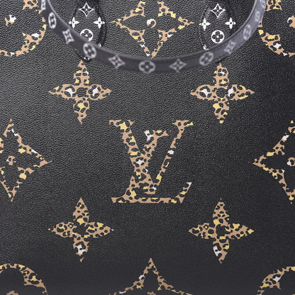 Louis Vuitton Monogram Giant Jungle Onthego GM Black 7 of 10