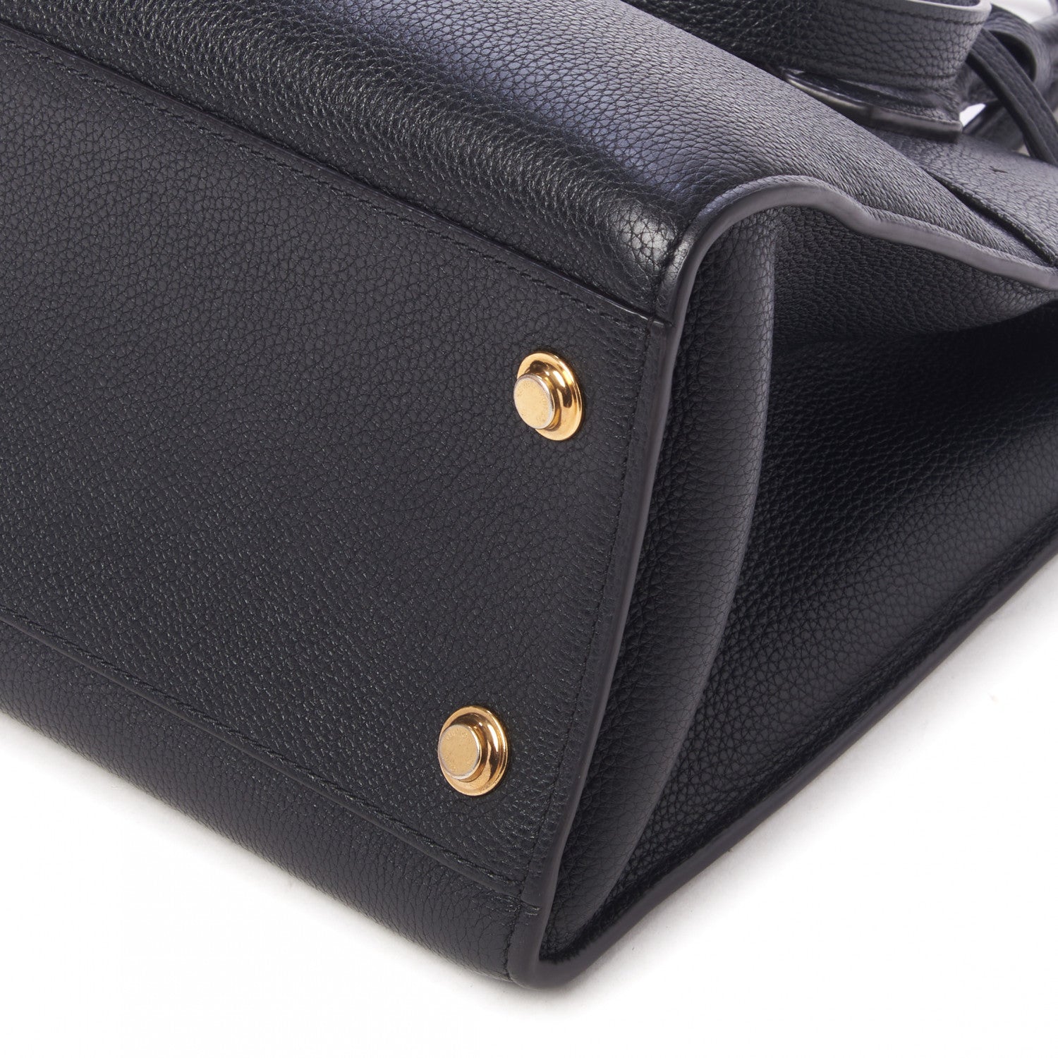 Louis Vuitton Taurillon City Steamer MM Black 7 of 8