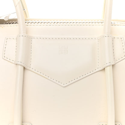 Givenchy Box Calfskin Mini Lock Antigona Shoulder Bag White 8 of 10