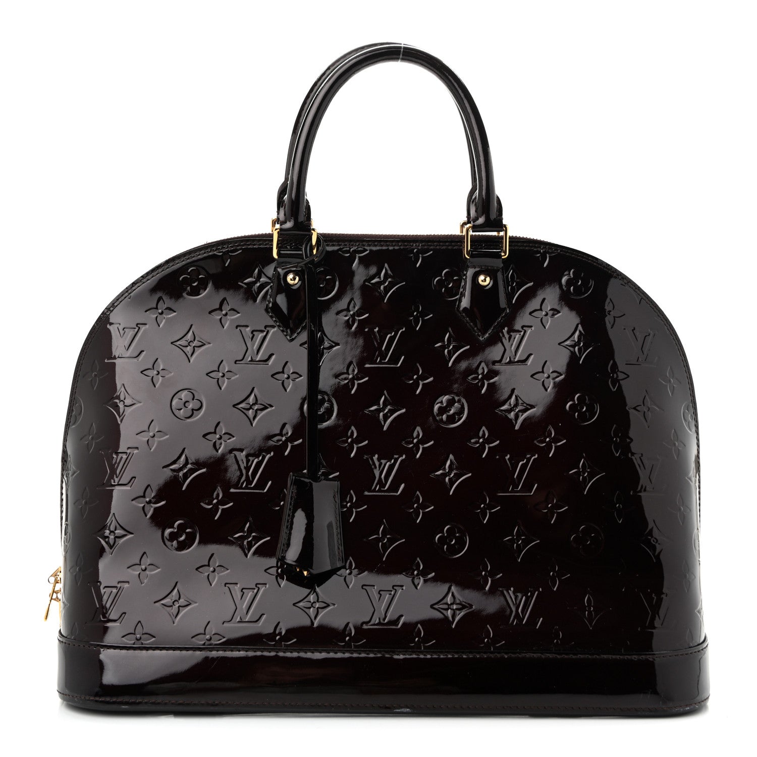 Louis Vuitton Vernis Alma MM Rouge Fauviste 1 of 13
