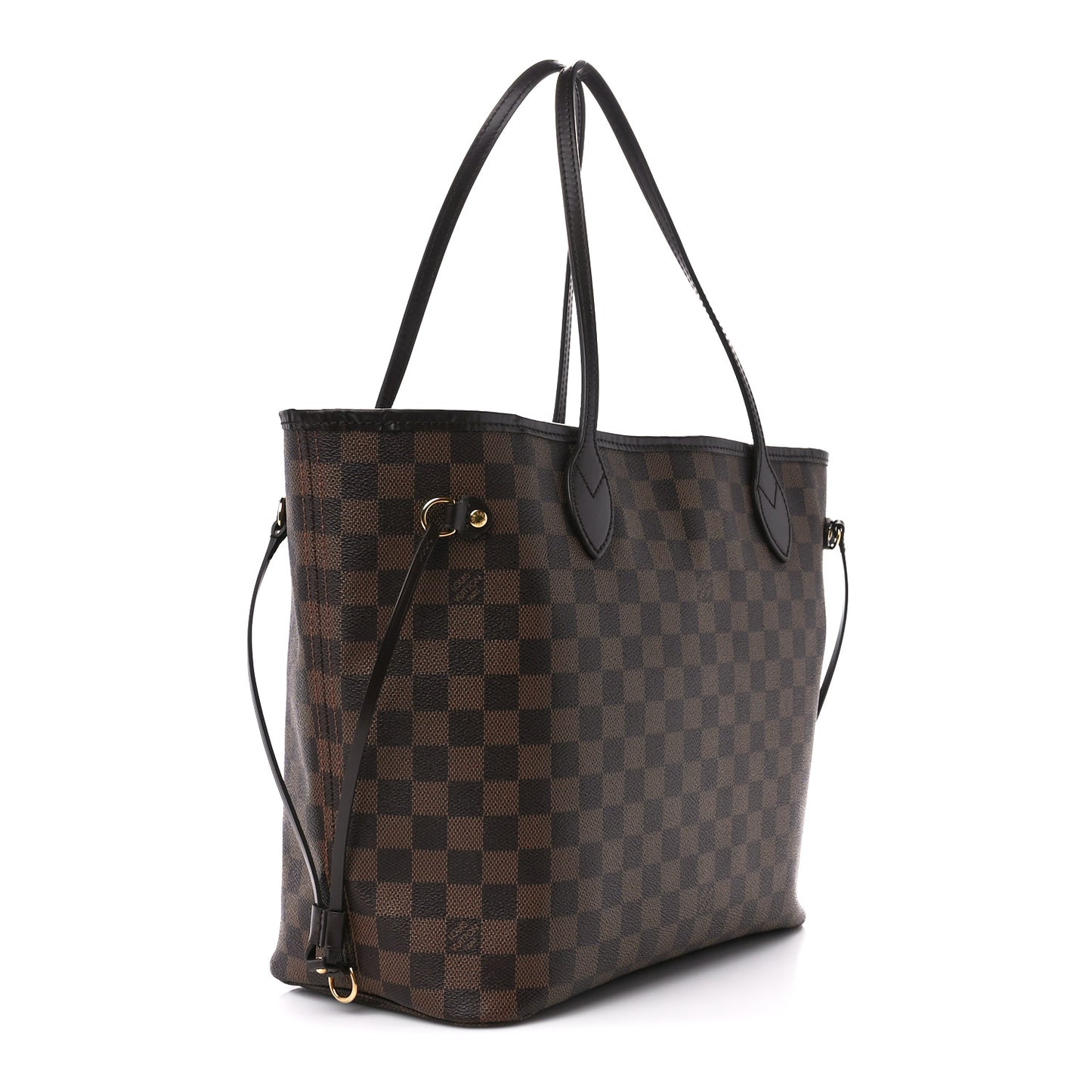Damier Ebene Neo Neverfull MM Rose Ballerine