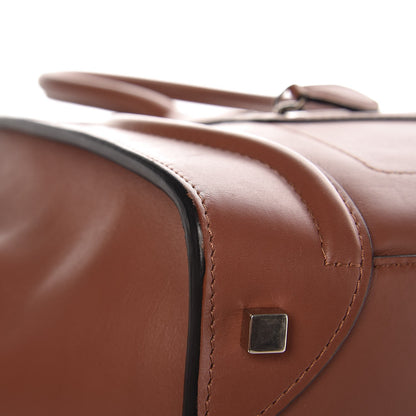 Celine Smooth Calfskin Mini Luggage Sienna 8 of 12