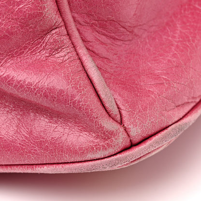 Prada Vitello Shine Shopping Satchel Peonia 22 of 23