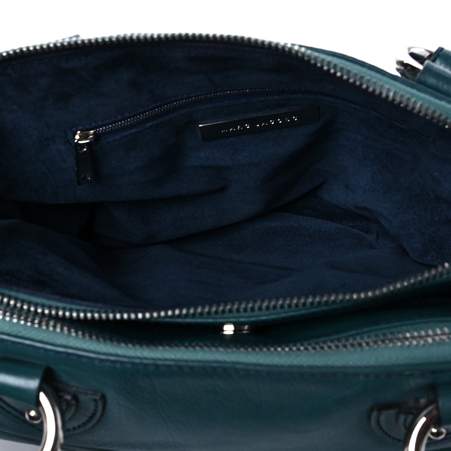 Calfskin Blake Tote Peacock Blue