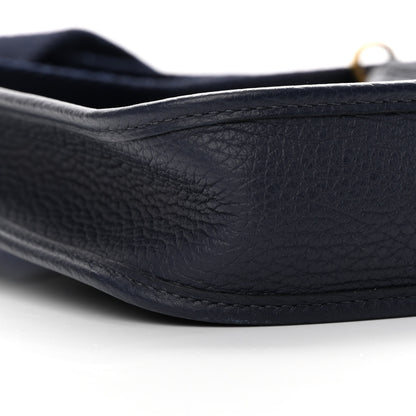 Hermes Taurillon Clemence Evelyne TPM Bleu Nuit 9 of 11