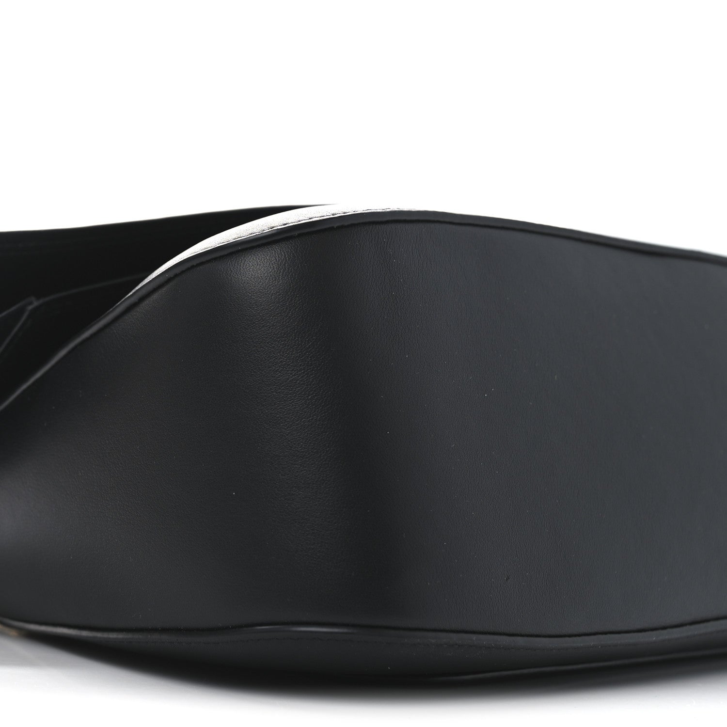 Loewe Smooth Calfskin Donut Chain Medium Ola Shoulder Bag Black 8 of 9