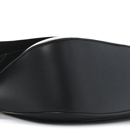 Loewe Smooth Calfskin Donut Chain Medium Ola Shoulder Bag Black 8 of 9