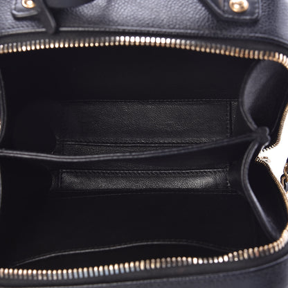 Chanel Caviar Quilted Small CC Filigree Vanity Case Black 5 of 11