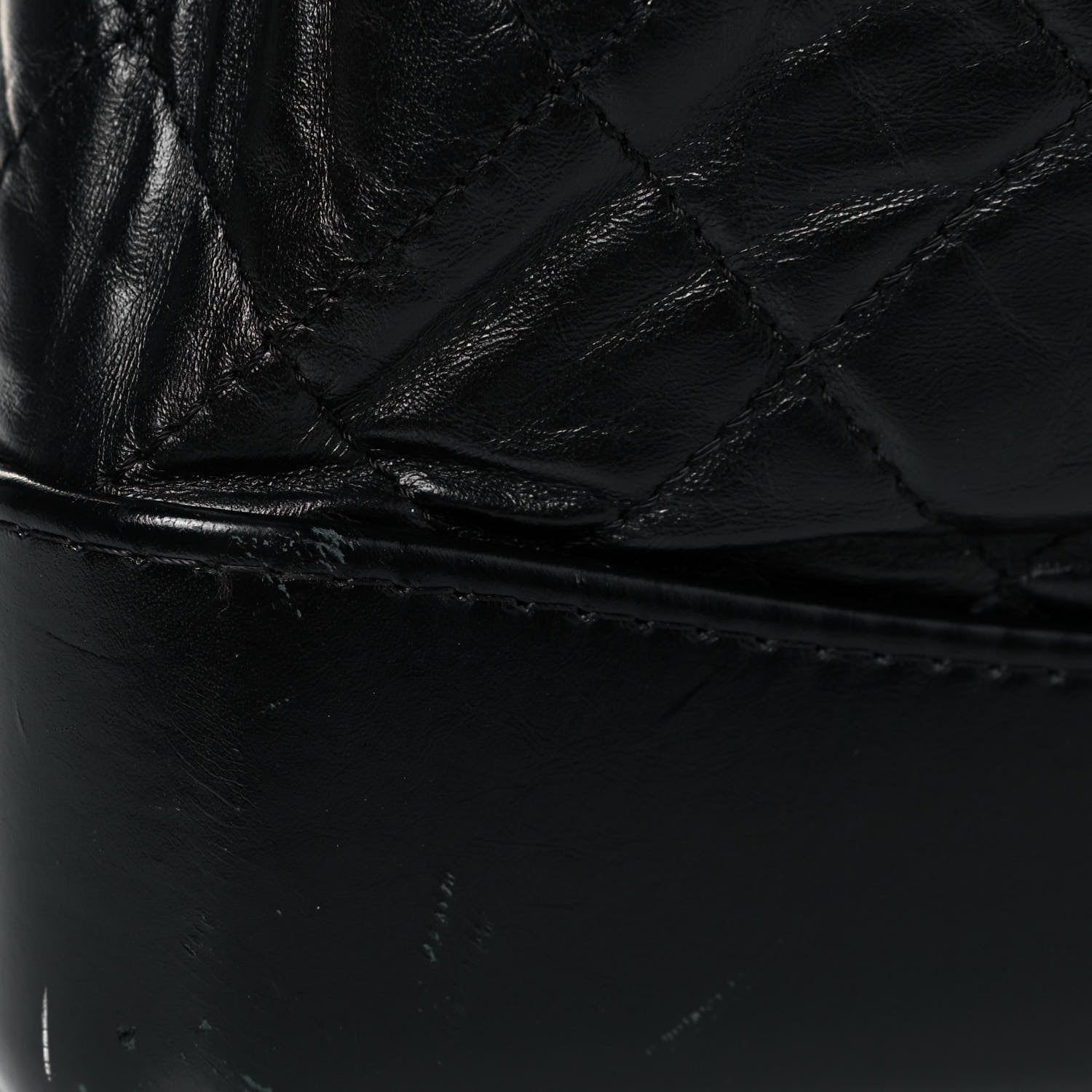 Chanel Aged Calfskin Quilted Gabrielle Backpack Black 17 of 18