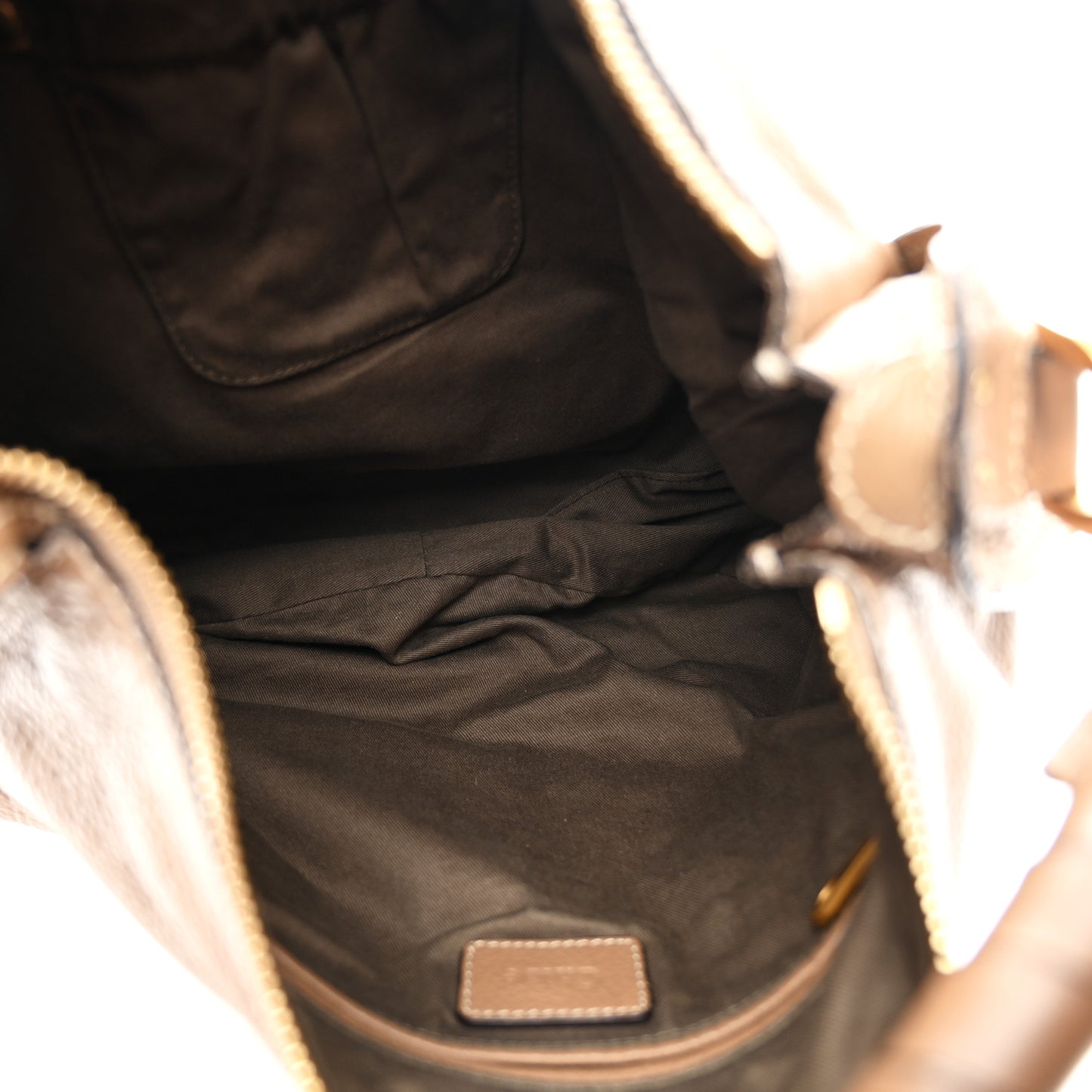 Calfskin Large Marcie Hobo Nut