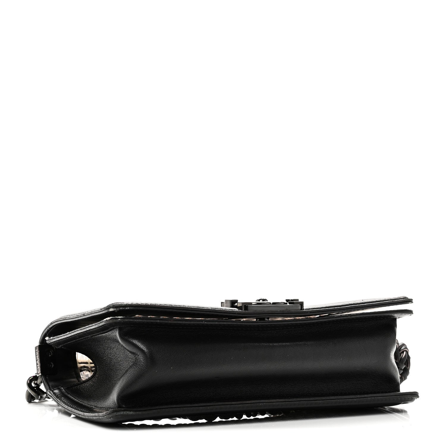 Chanel PVC Thread Woven Medium Boy Flap Black 4 of 13