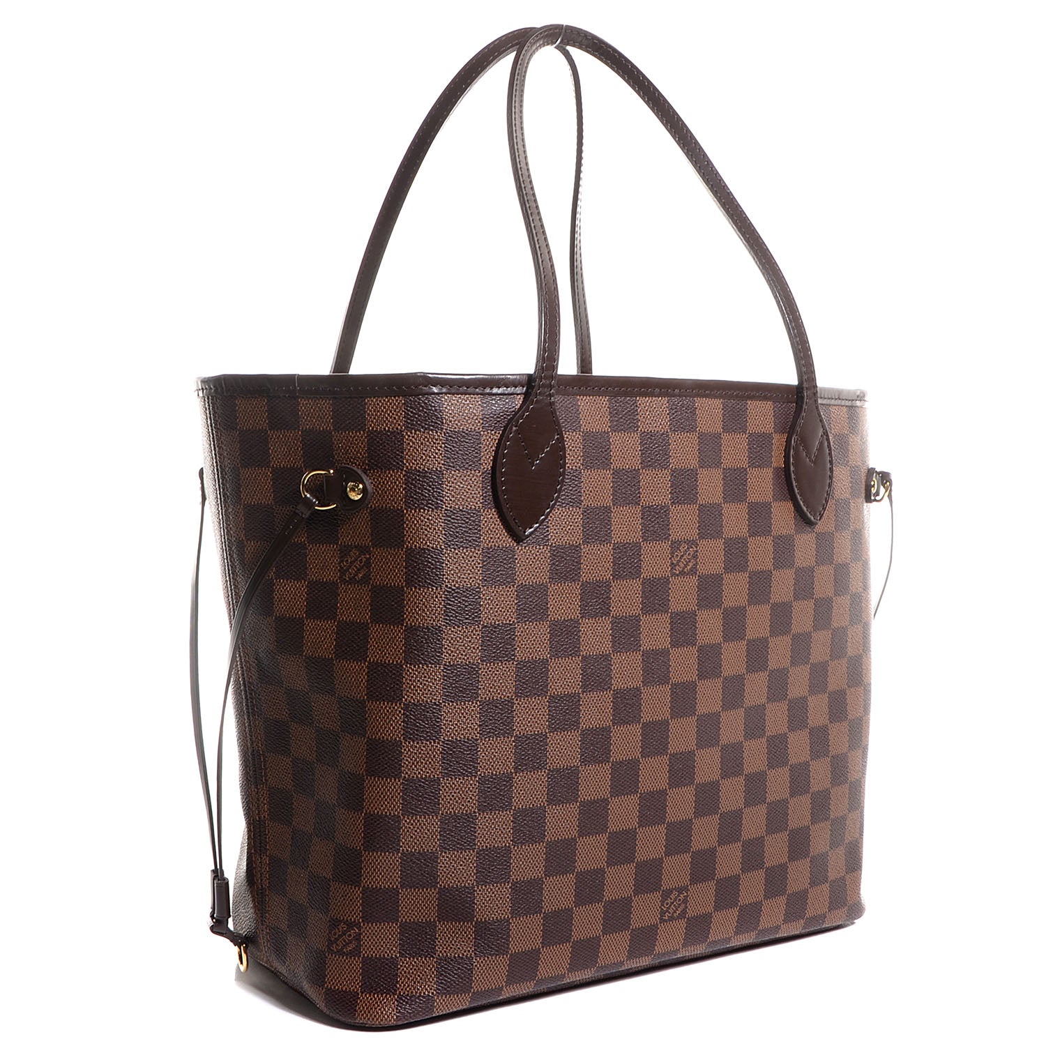 Louis Vuitton Damier Ebene Neverfull MM 3 of 9