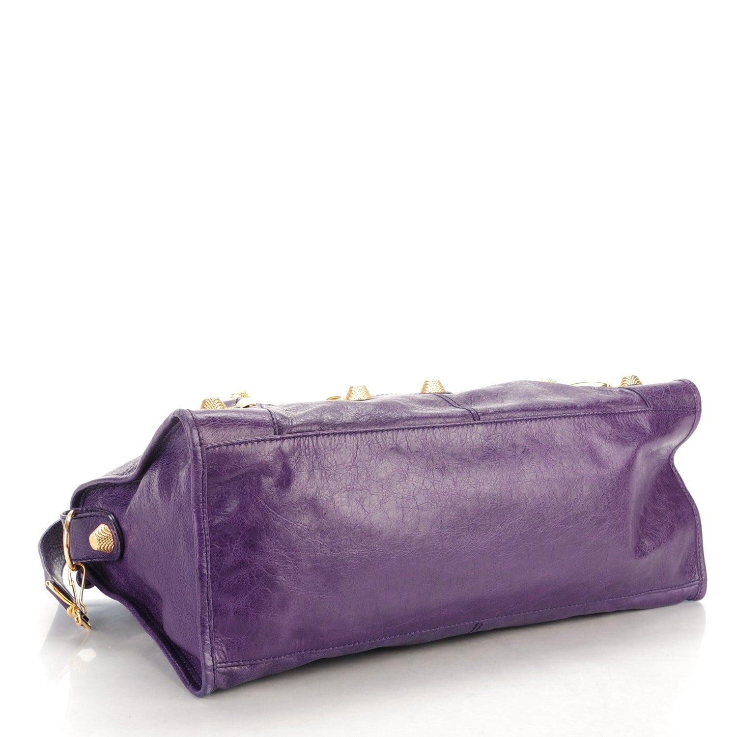 Balenciaga Agneau Giant 21 Gold Hardware Part Time Dark Violet 4 of 7