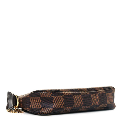 Louis Vuitton Damier Ebene Mini Pochette Accessories 4 of 8