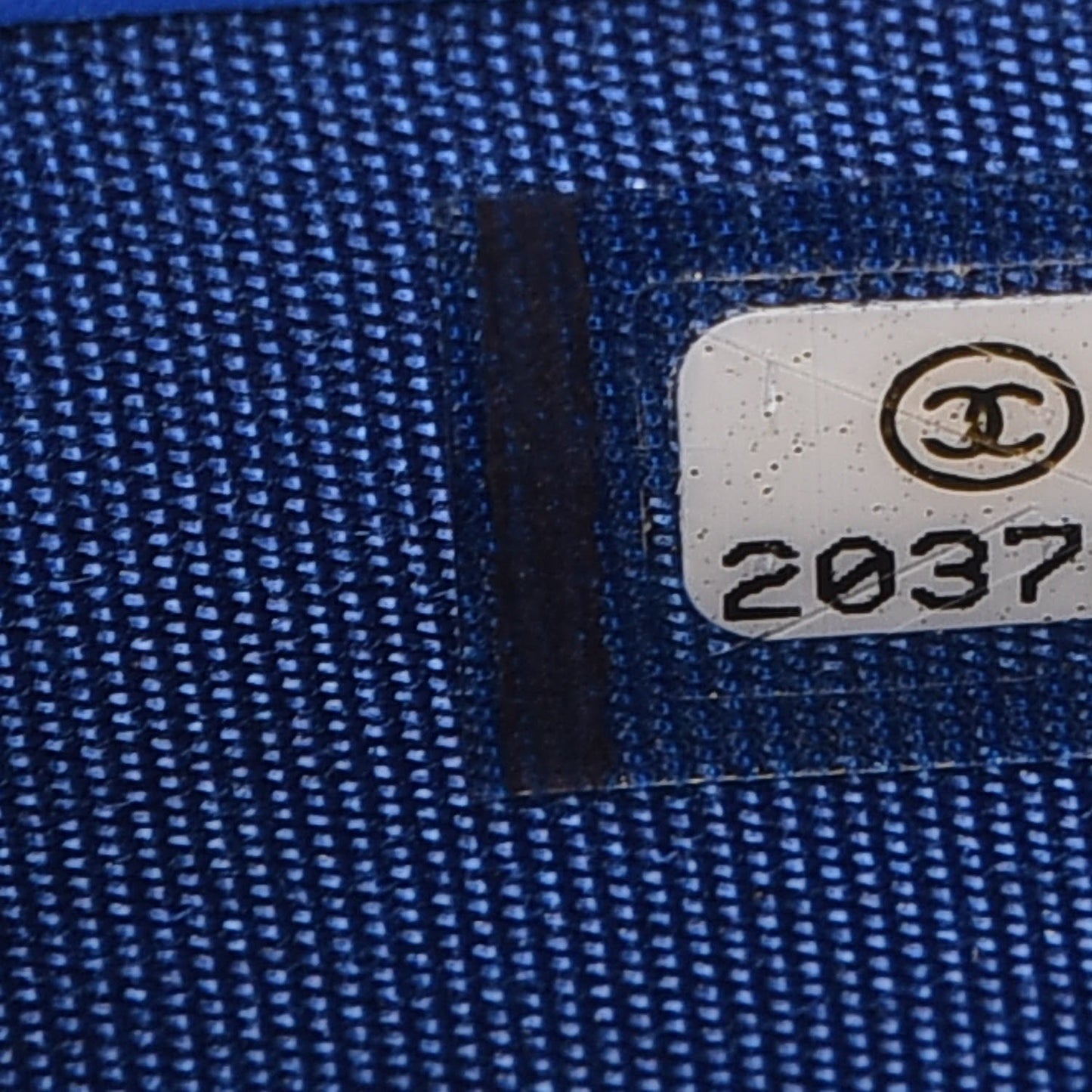 Patent Quilted Boy Zip Around Wallet Blue