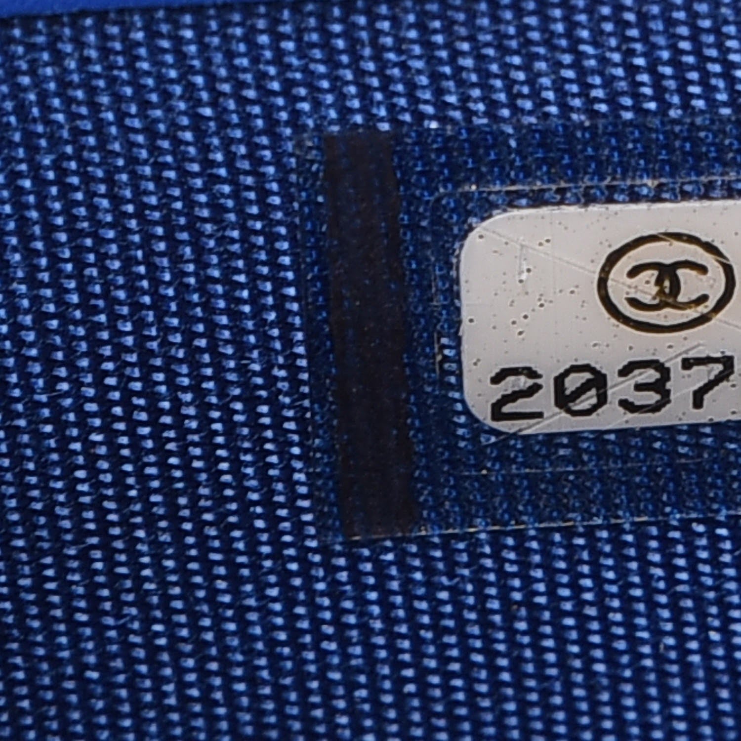 Chanel Patent Quilted Boy Zip Around Wallet Blue 8 of 9