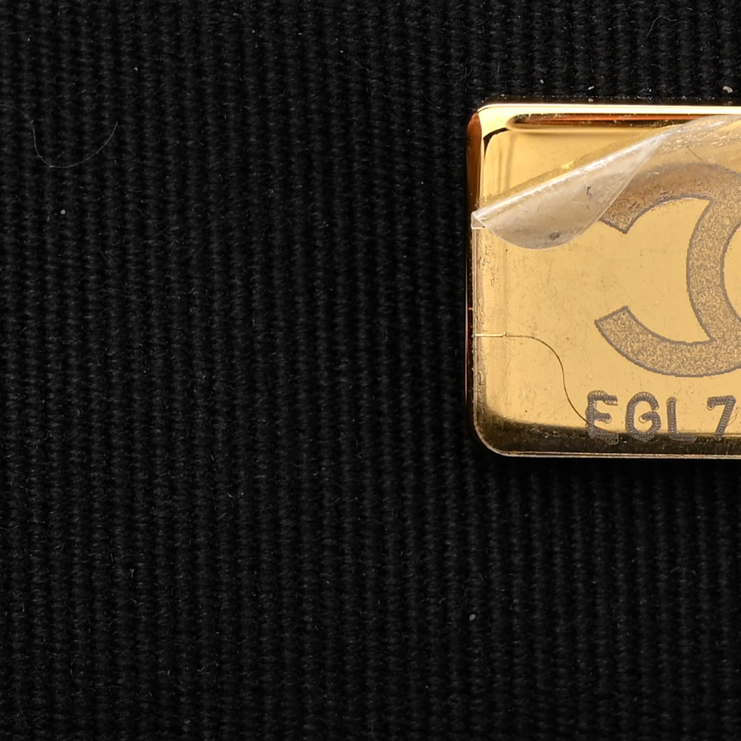 Chanel Tweed Resin Quilted Mini Heart Square Flap Navy White Black 4 of 11