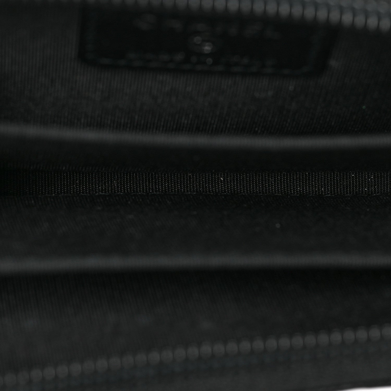 Chanel Caviar Quilted Boy Zip Around Coin Purse Wallet So Black 5 of 7