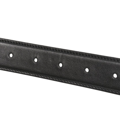 Gucci Calfskin Double G 20mm Belt 85 34 Black 3 of 5
