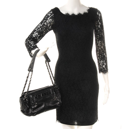 Chanel Lambskin Rock and Chic Shoulder Bag Black 2 of 8