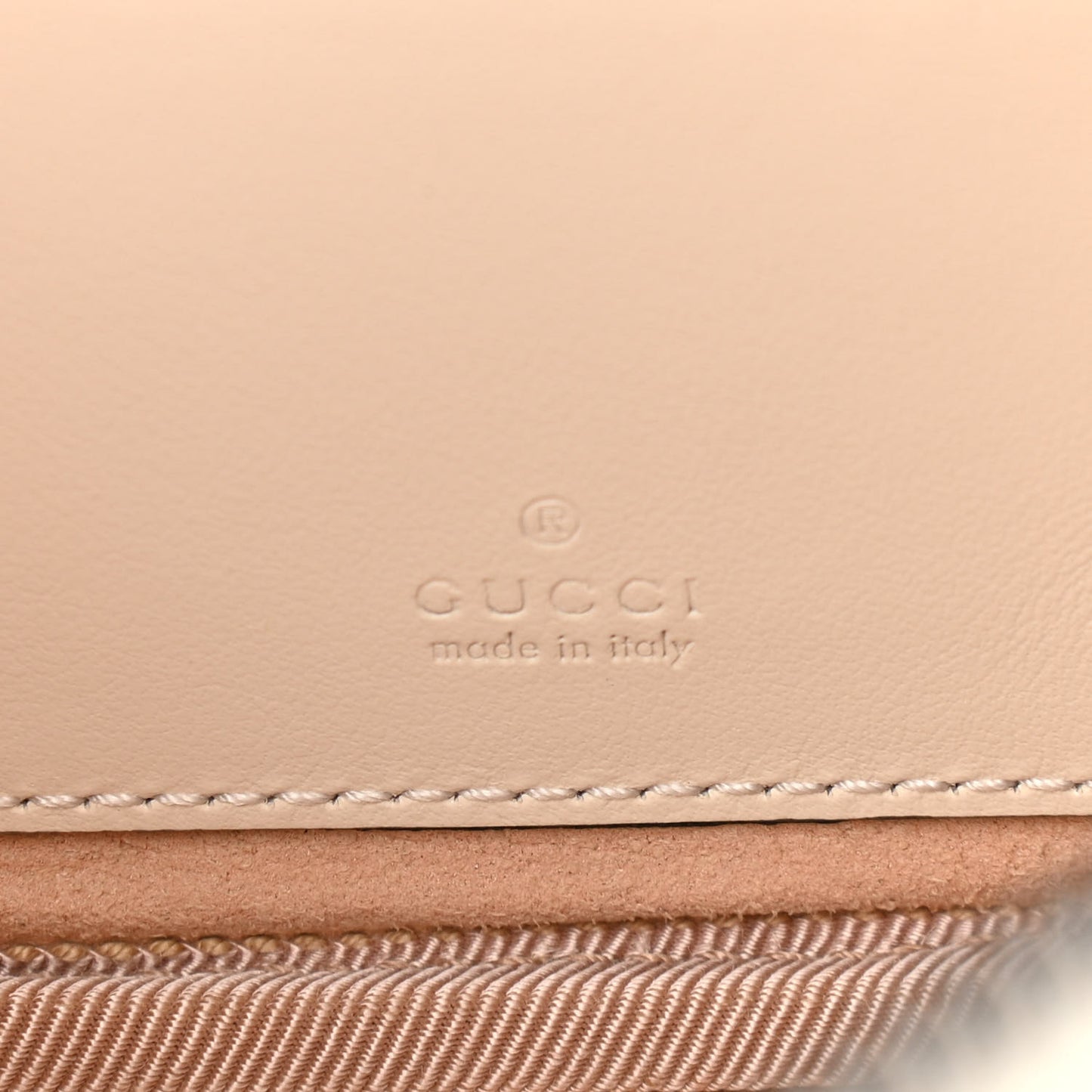 Calfskin Matelasse Mini GG Marmont Chain Crossbody Bag White