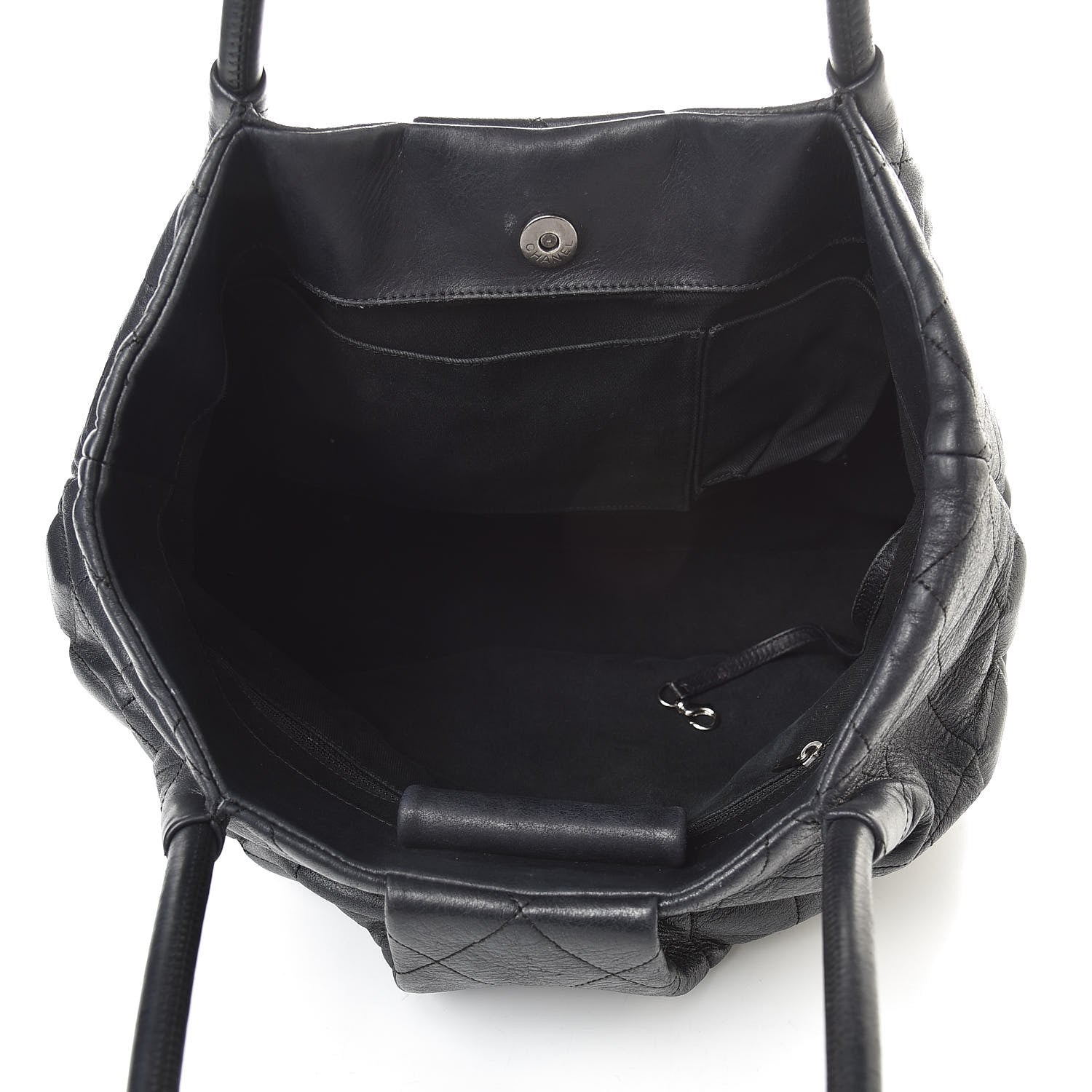 Chanel Calfskin Sloane Square Tote Black 5 of 13