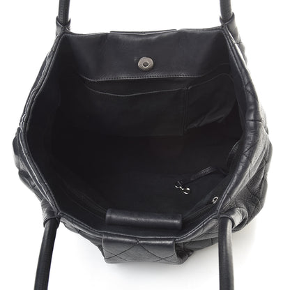 Chanel Calfskin Sloane Square Tote Black 5 of 13